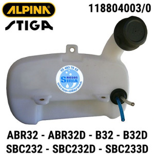 Depósito Gasolina Original ABR32 ABR32D B32 B32D SBC232 SBC232D SBC233D 160105