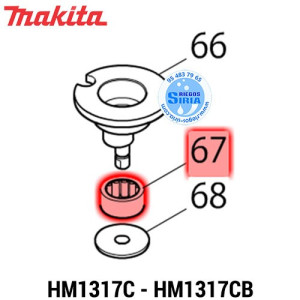 Rodamiento Agujas 1813 Original HM1317C HM1317CB 212264-6