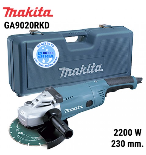 Amoladora Makita 2200W 230mm SAR Maletín GA9020RKD GA9020RKD