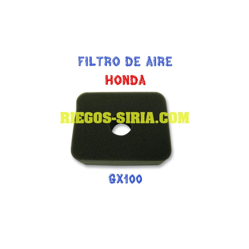Filtro de aire adaptable GX 100 Esponja 000434