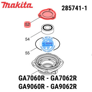 Tapa Rodamiento Original GA7060R GA7062R GA9060R GA9062R 285741-1