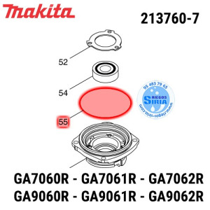 Junta Torica Original GA7060R GA7061R GA7062R GA9060R GA9061R GA9062R 213760-7