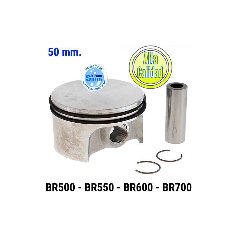 Pistón Completo compatible BR500 BR550 BR600 BR700 50mm 020640