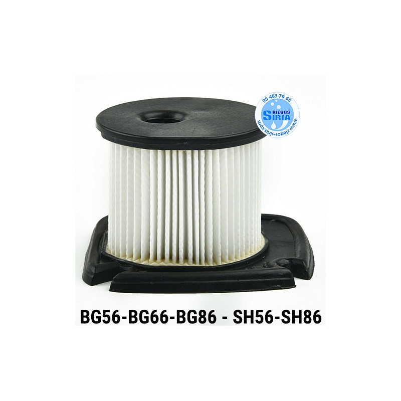 GEA Filtro Aire STIHL BG56 SH56 SH86 Pieza Compatible BG86 