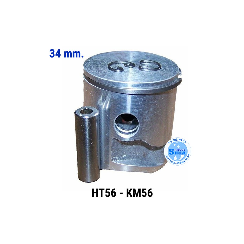 Pistón Completo compatible HT56 KM56 34 mm 021561