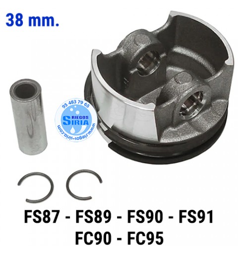 Pistón Completo compatible FS87 FS89 FS90 FS91 FC90 FC95 38mm 021563