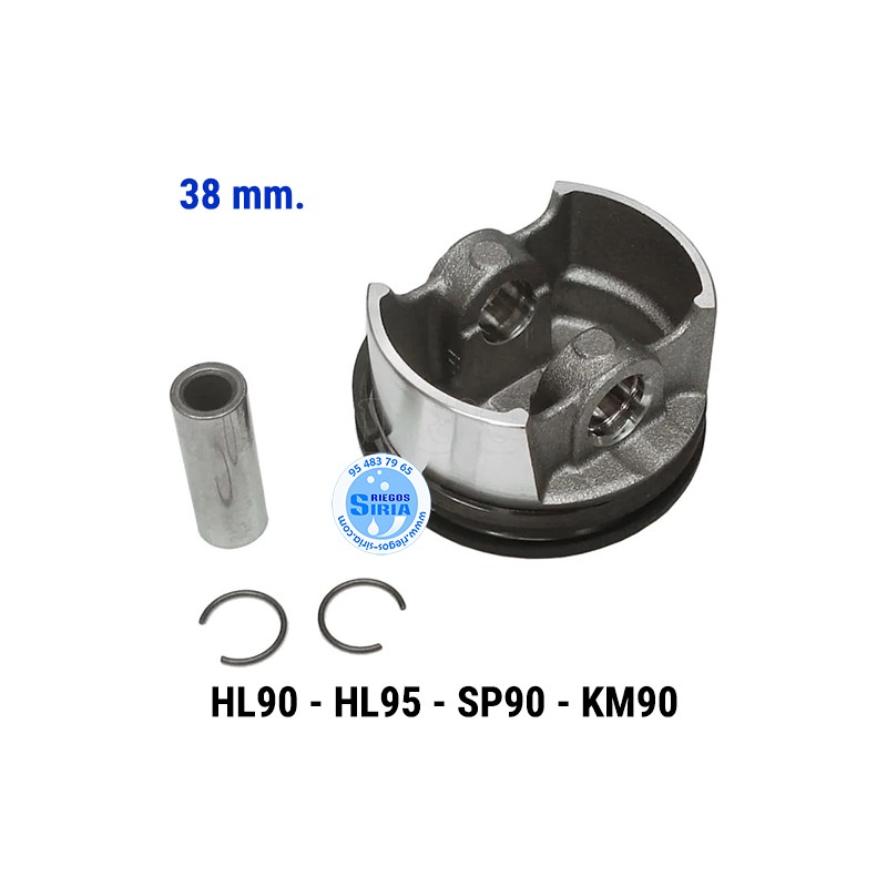 Pistón Completo compatible HL90 HL95 SP90 KM90 38mm 021563