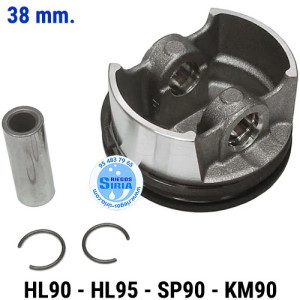 Pistón Completo compatible HL90 HL95 SP90 KM90 38mm 021563