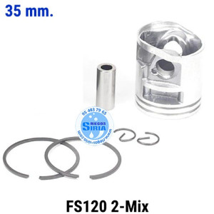 Pistón Completo compatible FS120 2-Mix 35 mm. 021565