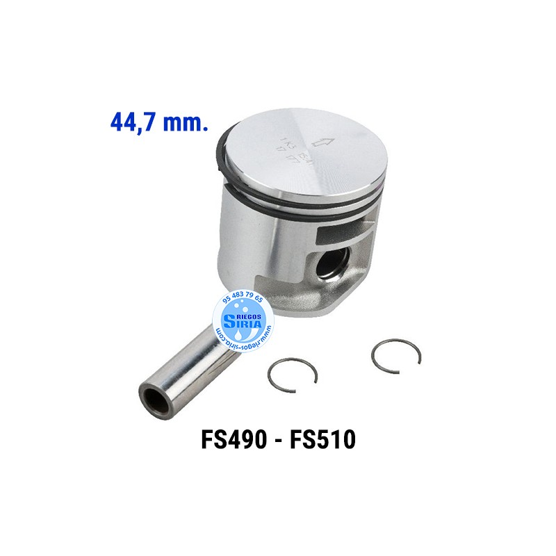 Pistón Completo compatible FS490 FS510 44,7 mm. 021569