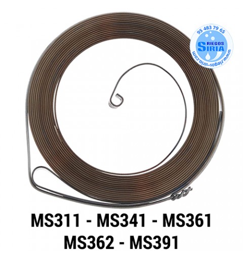 Muelle Arranque compatible MS311 MS341 MS361 MS362 MS391 021047