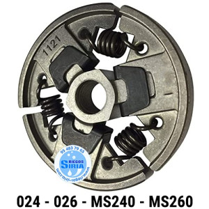 Embrague compatible 024 026 MS240 MS260 020149