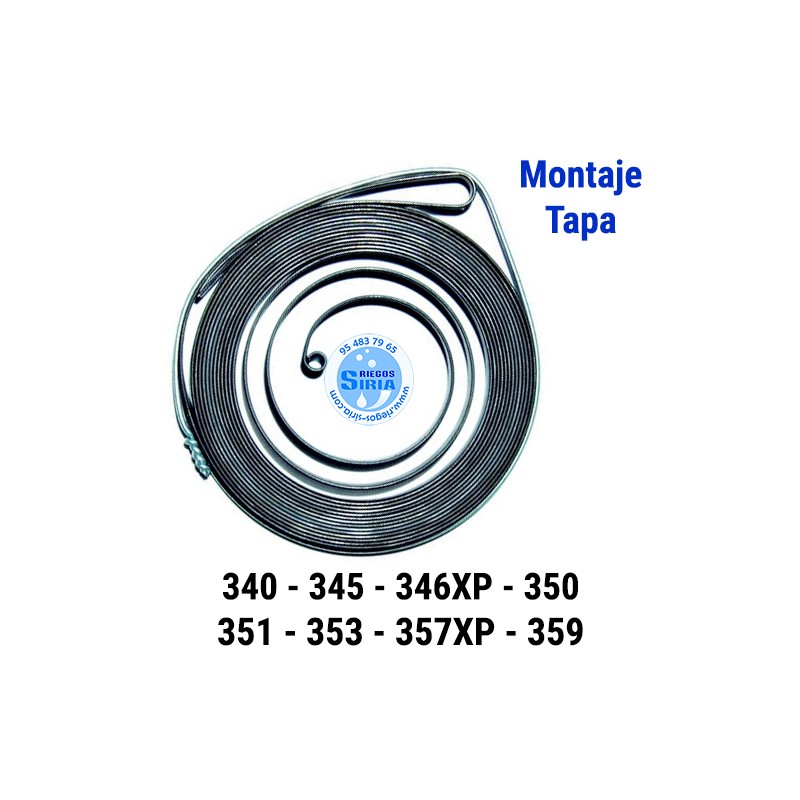Muelle Arranque compatible 340 345 346XP 350 351 353 357XP 359 030578