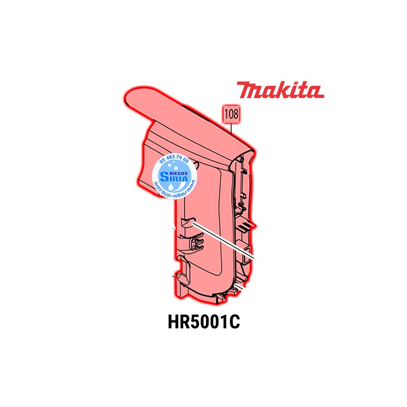 Empuñadura Makita HR5001C 417166-3