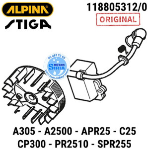 Volante Magnético + Bobina Original A305 A305C A2500 APR25 C25 CP300 PR2510 SPR255 160207