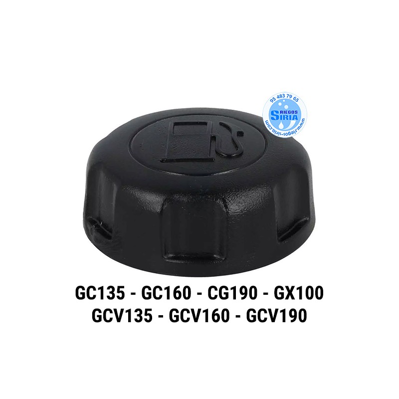 Tapón de Gasolina compatible GC135 GC160 GC190 GCV135 GCV160 GCV190 GX100 000154