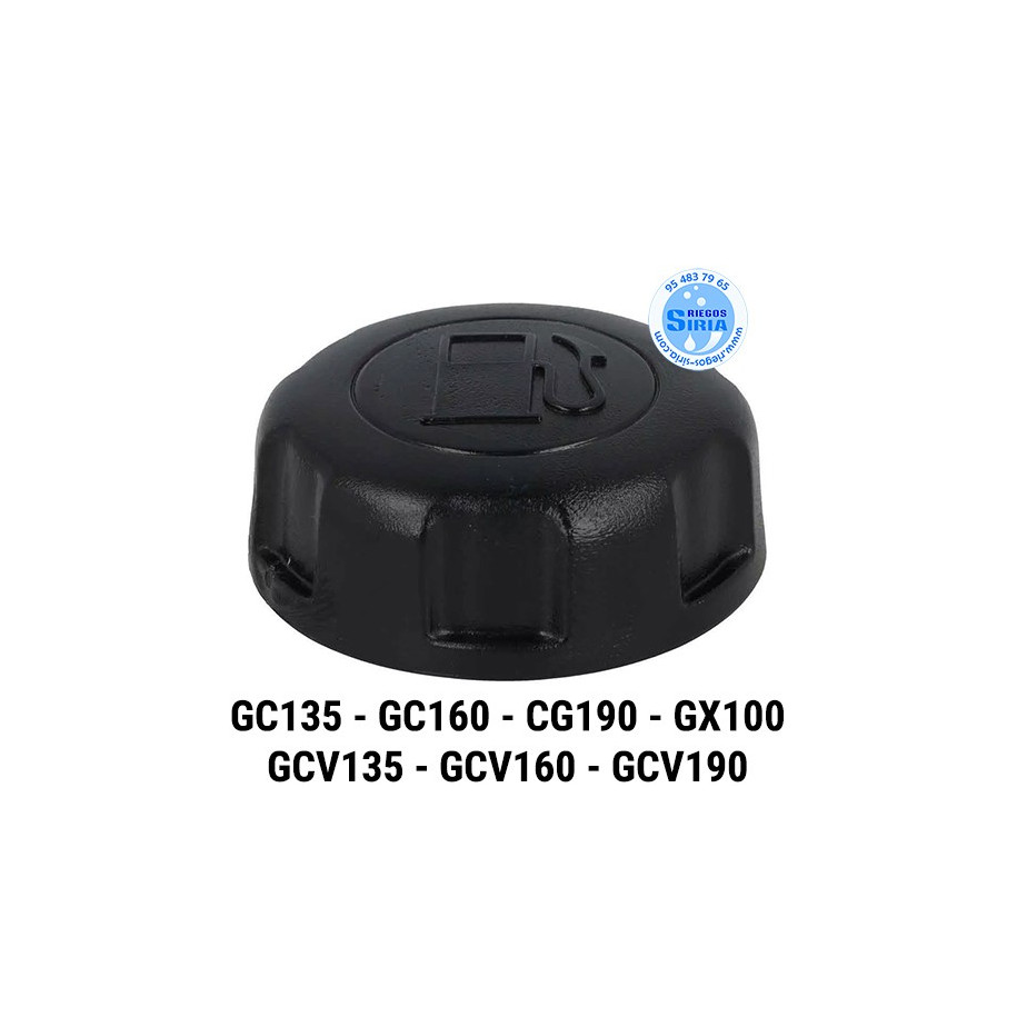 Tapón de Gasolina compatible GC135 GC160 GC190 GCV135 GCV160 GCV190 GX100 000154