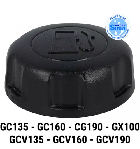 Tapón de Gasolina compatible GC135 GC160 GC190 GCV135 GCV160 GCV190 GX100 000154