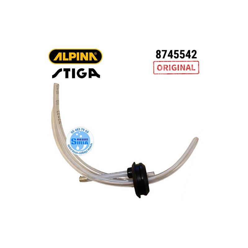 Kit Tubos de Depósito Completo Original Alpina Stiga 8745542 160210