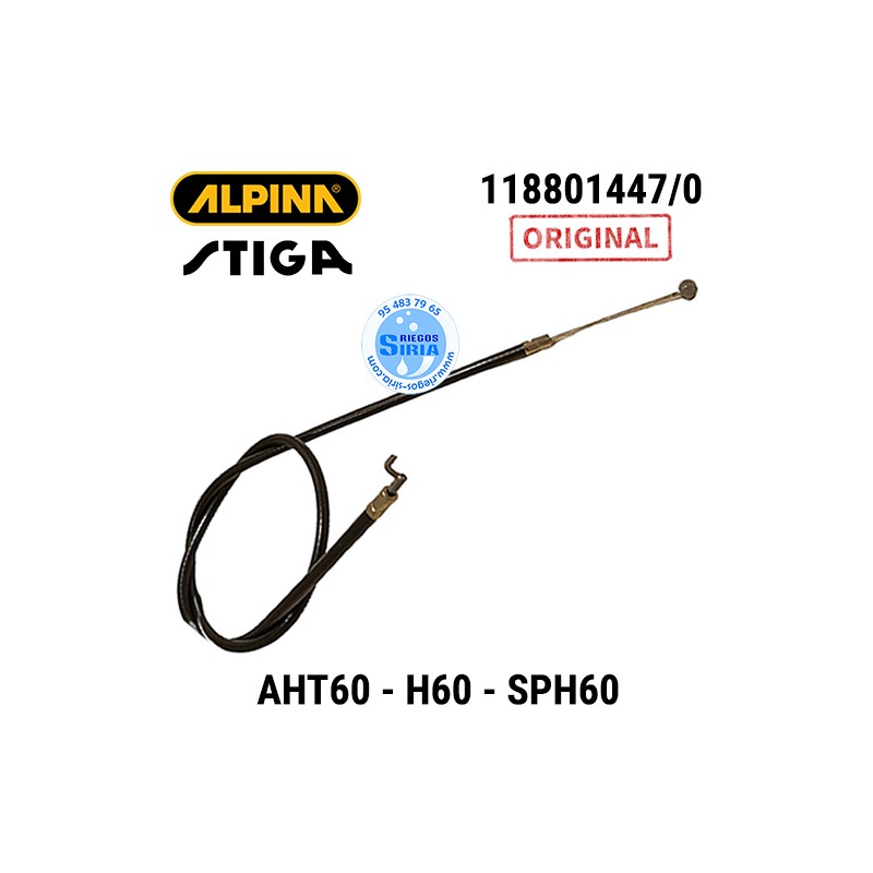 Cable Acelerador Original AHT60 H60 SPH60 160066