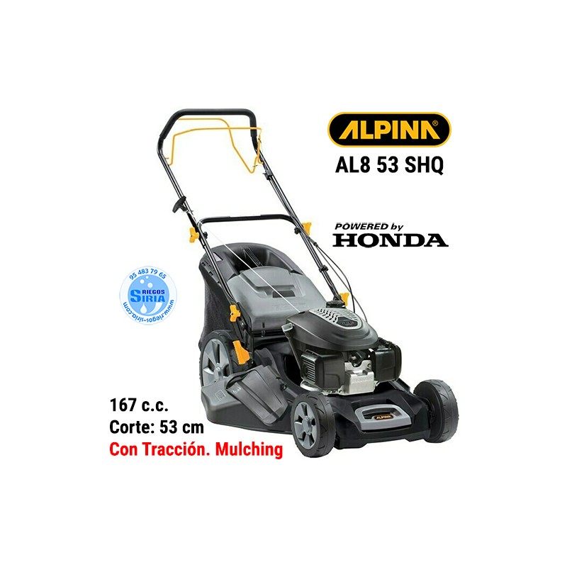 Cortacesped a Gasolina Alpina 167c.c. 53cm AL8 53 SHQ Honda 294556834/A21