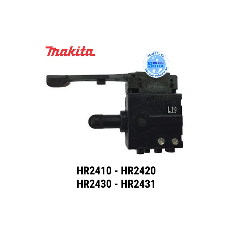 Interruptor Makita HR2410 HR2420 HR2430 HR2431 650514-5