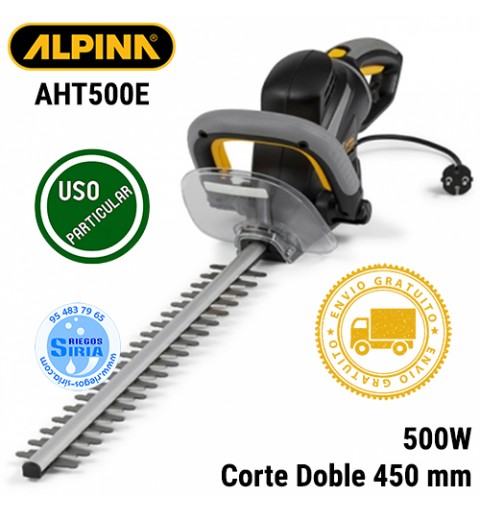 Cortasetos Eléctrico Alpina 500W 450mm AHT500E 256050004/A20