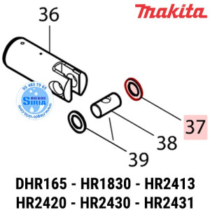 Arandela Plana 9 Original BHR162 DHR165 HR1830 HR2413 HR2420 HR2430 HR2431 267130-2