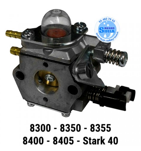 Carburador compatible 8300 8300IC 8350 8350IC 8355 8400 8400IC 8405 CR74 Stark 40 090040