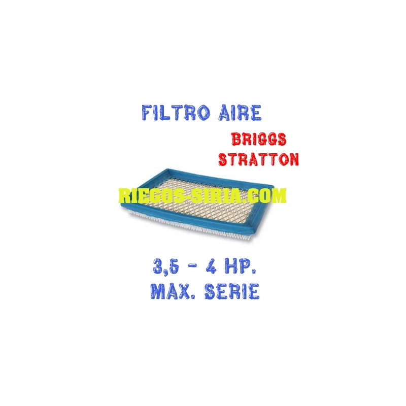 Filtro de Aire adaptable Briggs Stratton 3,5 4 Hp. Max Serie 010055