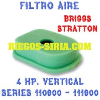 Filtro de Aire adaptable Briggs Stratton 4 Hp. Vertical 010059