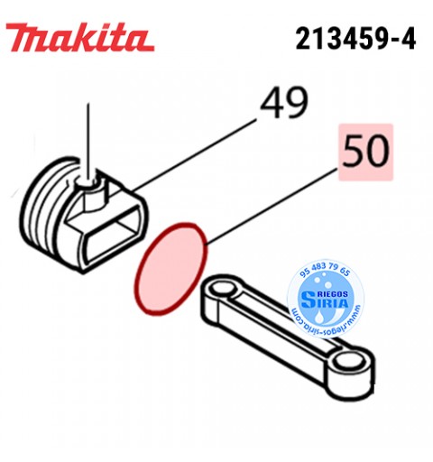 Junta Tórica 32 Original Makita 213459-4 213459-4