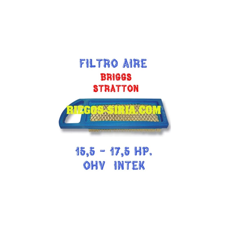 Filtro de Aire adaptable Briggs Stratton 15,5 - 17,5 Hp. OHV Intek 010047