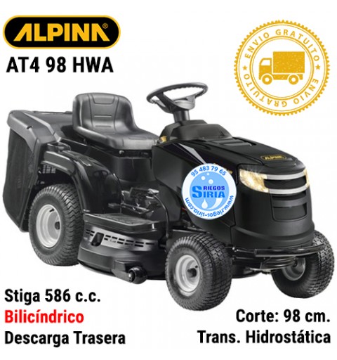 Tractor Cortacesped Alpina AT4 98 HWA 2T2630404/A22