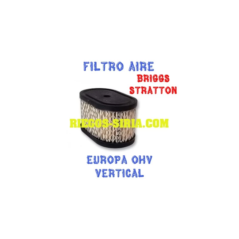 Filtro de Aire adaptable Briggs Stratton Europa OHV Vertical 010249