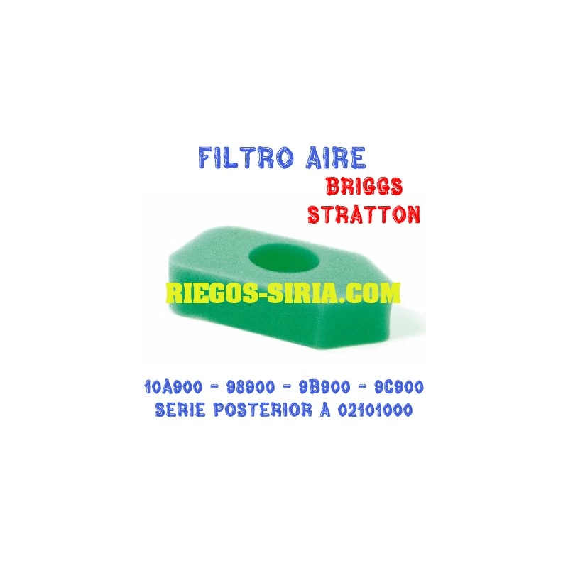 Filtro aire compatible Briggs Stratton Sprint Quattro