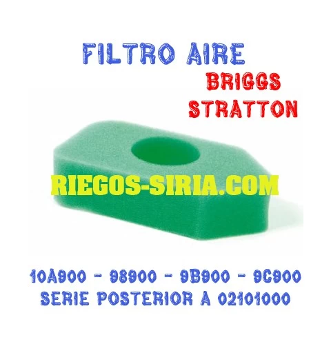 Filtro aire compatible Briggs Stratton Sprint Quattro