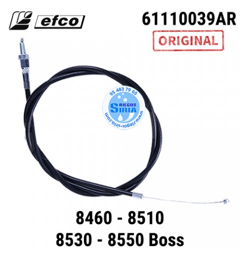 Cable de Acelerador Original Efco 8460 8510 8530 8550 Boss 1014mm 090312