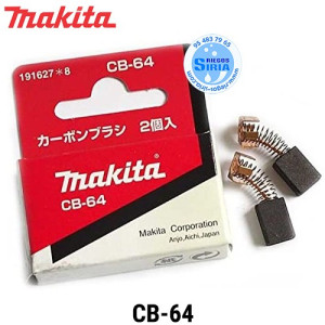 Juego de Escobillas Original Makita CB-64 191627-8