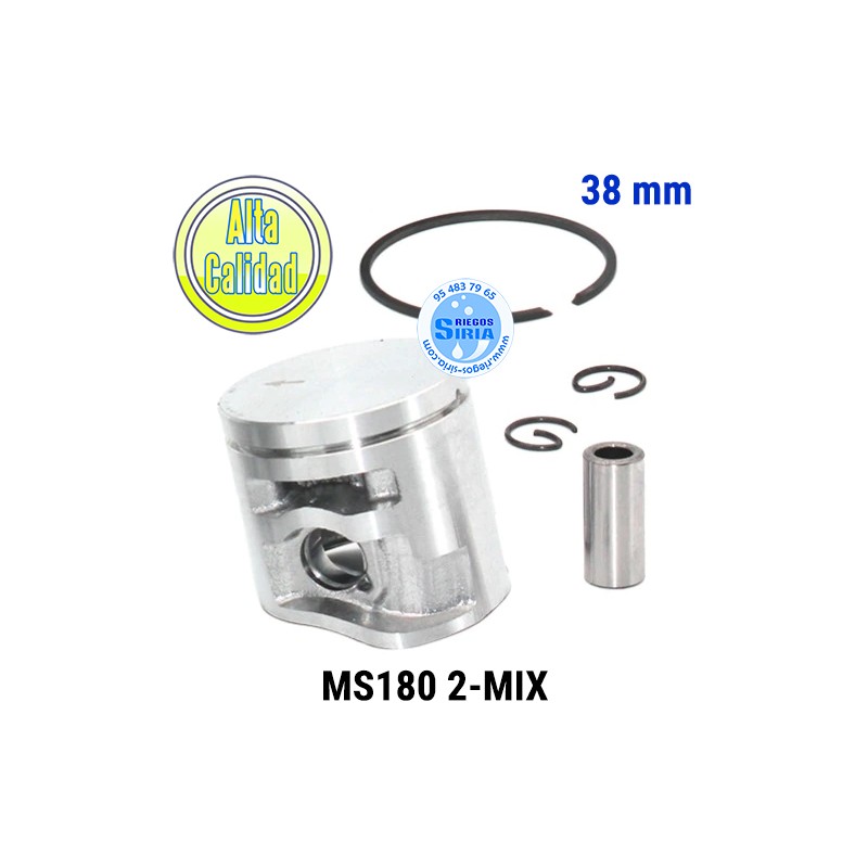 Pistón Completo compatible MS180 2-Mix 38mm 020643