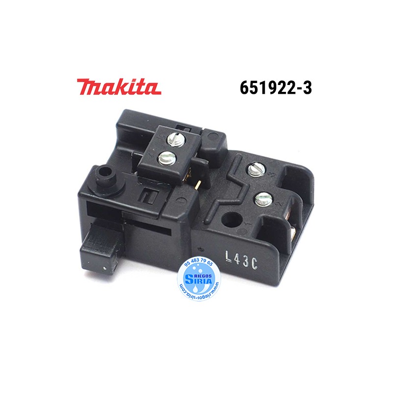 Interruptor TG71B Original Makita 651922-3 651922-3