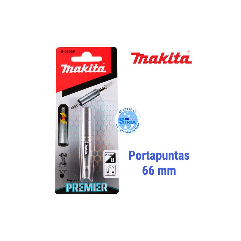 Portapuntas Torsión Premier Makita 66mm E-03399