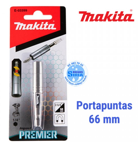 Portapuntas Torsión Premier Makita 1/4" 66mm E-03399