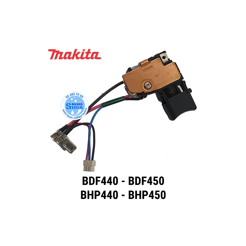 Interruptor Original BDF440 BDF450 BHP440 BHP450 650569-0