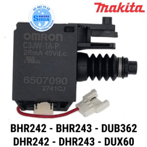 Interruptor C3JW 1A-P Original BHR242 BHR243 DHR242 DHR243 DUB362 DUX60 650709-0