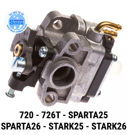 Carburador compatible 720 726T SPARTA25 SPARTA26 STARK25 STARK26 090316