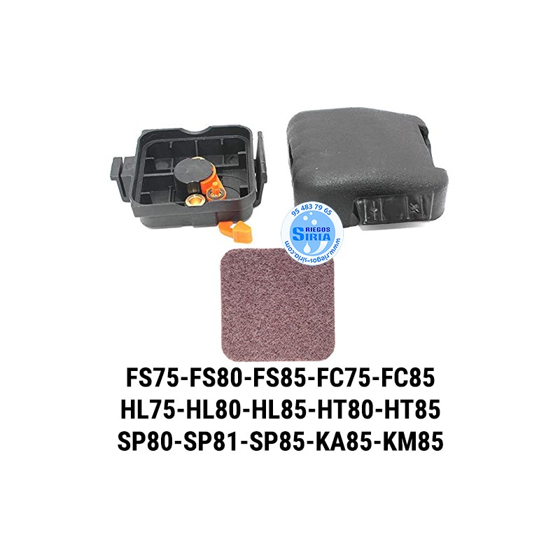 Filtro Aire Completo compatible FS75 FS80 FS85 FC75 FC85 HL75 HL80 HL85 HT80 HT85 SP80 SP81 SP85 KA85 KM85 021340