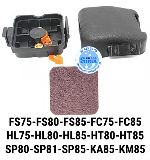 Filtro Aire Completo compatible FS75 FS80 FS85 FC75 FC85 HL75 HL80 HL85 HT80 HT85 SP80 SP81 SP85 KA85 KM85 021340