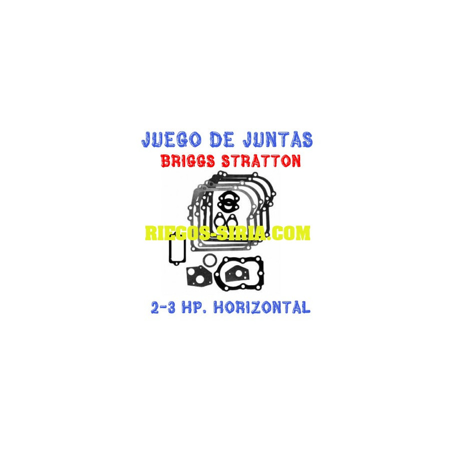 Juego juntas compatible B&S 2 y 3 Hp horizontal