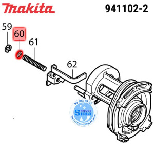 Arandela Plana 5* Original Makita 941102-2 941102-2